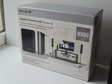 Belkin F5D4076 Gigabit Powerline HD Starter Kit 1000Mbps Ethernet picture