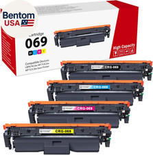 069 069H Toner Cartridge 4 Pack (Black, Cyan,Magenta, Yellow) Mf753Cdw 069 Toner picture