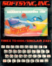 SOFTSYNC SHARK'S TREASURE 16K - Timex TS1000 / Sinclair ZX81 - Shrink-wraped picture