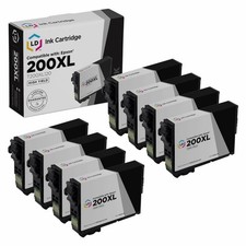 LD 8PK Replacements for Epson 200 HY Black Ink 200XL T200XL120 XP-310 XP-410 picture