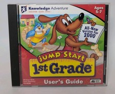Jump Start 1st Grade Ages 5-7 Knowledge Adventure PC CD-ROM 1995 B636 picture
