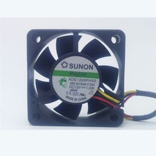 1PCS SUNON KDE1205PHV2 5015 12V 1.0W 3-Pin Ultra-Quiet Cooling Fan picture