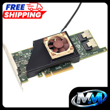 LSI 9207 9217 9205 8i H220 SAS HBA Noctua 40mm Fan Mount Cooling Shroud Cooler picture