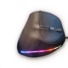 Zelotes C-18 Ergonomic Vertical Wired RGB Gaming Mouse 10000 DPI picture
