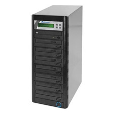 Microboards QD‑DVD‑127 1‑to‑7 CD & DVD Duplicator Tower – 24×/48× Speed, USB 2.0 picture