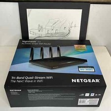 NETGEAR Nighthawk x8 AC5000 Smart Tri-Band Quad- Stream WiFi router Model# R8300 picture