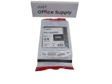 Genuine OEM Canon PFI-102MBK Matte Black Ink  picture