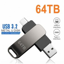 USB 3.2 Dual Type-C & USB Flash Drive Metal High Speed Memory Stick 1TB 2TB picture