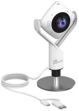 j5create 360 Degree All Around Webcam, Full HD 1080p Video, Built-In picture