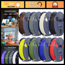 High-Quality 1.75mm PLA+ 3D Printer Filament, 8 Vibrant Colors, 2kg Total picture