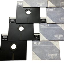 8 Inch Floppy Disk Lot 40 Pieces Maxell KAO JIC Vintage Media picture