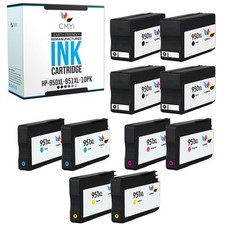 CMYi 10-Pack Compatible Ink 950XL 951XL Combo Pack Ink for HP OfficeJet 251dw picture
