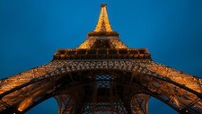 Landscape city france paris eiffel tower architecture Custom Gaming Mat Desk picture