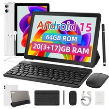 Tablet 10.1 inch Android 15 Tablet 20+64GB RAM Octa Core 1280×800 IPS WIFI HD picture