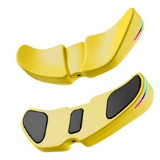 IFYOO HornsX1 Right-Handed RGB Ergonomic Gliding Palm Large, Yellow, 1 Pcs picture