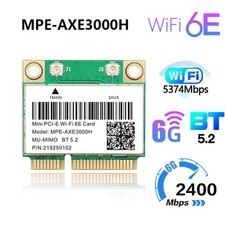 WiFi 6E Wifi Card Mini PCI-E Network Adapter 802.11AX AX210 Supports 6Ghz BT 5.2 picture