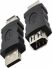 2 Pieces Firewire IEEE 1394 6 Pin USB Adapter Firewire to USB Converter for Prin picture