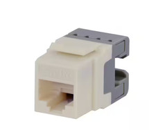 Commercial Electric Cat-6 Jack in White  (5016-WH-25) 23 Modules, 21 Wall Plates picture