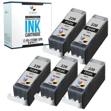 CMYi 5PK PGI-220BK Ink Cartridges for Canon PIXMA MP980 MP990 MX860 MX870 PMFP1 picture