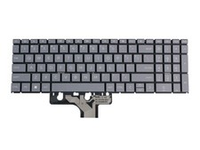 For HP 15-fc0002nr 15-fc0046nr 15-fc0062nr 15-fc0157nr Keyboard Gray Non-Backlit picture
