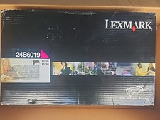 Genuine Lexmark 24B6019 Magenta Toner Cartridge picture