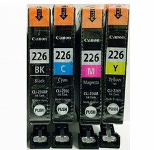 New Genuine Canon CLI-226 BK/C/M/Y  Ink Cartridges PIXMA iX6520 PIXMA MG5120 picture