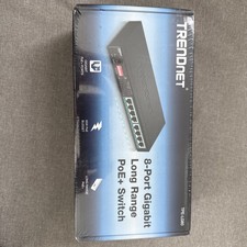 TRENDnet 8-Port Gigabit Long Range Poe+ Switch; TPE-LG80 65W Poe Budget picture
