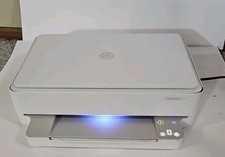 HP Envy 6052e All-in-One Inkjet Printer. Good Condition, Needs Ink. picture
