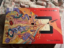 Xp-pen Artist 13.3 Pro Graphics Tablet Holiday Edition Lightly Used- Black picture