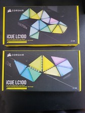 Corsair iCUE LC100 Case Accent Lighting Panels - Mini Triangle - 9X Tile Starter picture