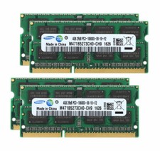 16GB Laptop RAM Samsung 4X 4GB DDR3 1333MHz PC3-10600S 204PIN SO-DIMM Memory &DD picture