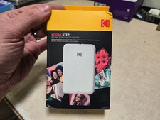 Kodak Step Mobile Instant Photo Printer, Portable Zink 2x3 Mini Printer, White picture