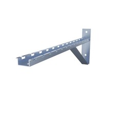 Electro Zinc Plated Wire Mesh Cable Tray bracket, Triangle, Wall Mount, 600mm , picture