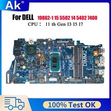 19862-1 Mainboard For Dell Vostro 5402 5502 i3 i5 i7 0G0XMN 04D2JV 0H2F8K 010GRP picture