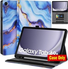 Premium Leather Folio Case for 2023 Samsung Galaxy Tab A9+ 11 Inch, Auto Stand picture