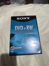 SONY DVD RW DVD 120 min 4.7 GB 1x 4x Speed 7 Pack New Sealed CD NIP MEDIA COMPUT picture