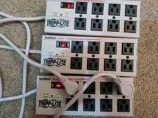 (3) Tripp Lite Isobar Ultra 8 Outlet Diagnostic Surge Suppressor picture