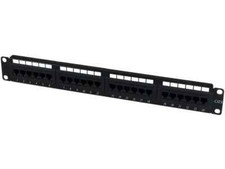 StarTech.com C6PANEL24 24 Port 1U Rackmount Cat 6 110 Patch Panel picture