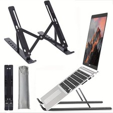 Adjustable Foldable Laptop Stand Aluminum Notebook Riser Computer Holder Desk picture