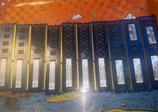 LOT OF 10 Modules, 2 Diff Brands 2GB 1Rx8 PC3-10600u Desktop Ram picture