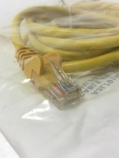 360 x NEW BELKIN A3l791B07-YLW-S CAT5E UTP RJ45 Patch Snagless 7' Cables, QTY picture