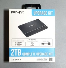 PNY 2TB CS900 2.5” SATA-III SSD Complete Upgrade Kit - NEW picture