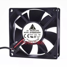 Delta AFB0824SH 8025 DC24V 0.33A 8CM 2-Wire Inverter Cooling Fan picture