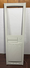 Tall Beige Desktop Full Tower PC Plastic Case Front Panel 24
