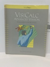 Vintage Book Apple II Commodore IBM VISICALC Advanced Version Van Wolverine picture
