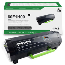 50F0H00E / 60F1H00 Toner Cartridge Compatible with Lexmark 601H Black 10,000 yld picture