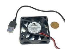 USB plug  Brushless Cooling Fan 5V 60mm x 15mm Computer Heatsink 6015 A45 picture