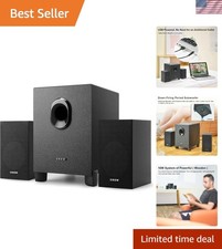 OROW S211 New USB-Powered 2.1 Multimedia Speakers System with Subwoofer,16W C... picture