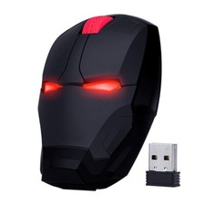ECOiNVA Iron Man Mouse Noiseless Silent Wireless Computer Mouse Laptop Mice picture