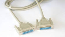 6FT DB25-Female to DB25-Female Straight Cable DB25-F DB25-F picture